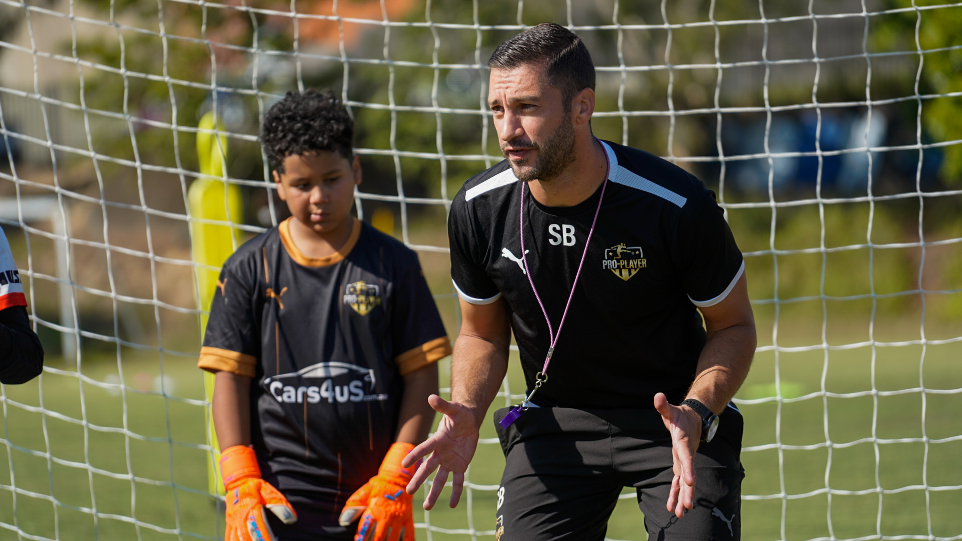 PRO-PLAYER academy training session led by Sam Bartolo